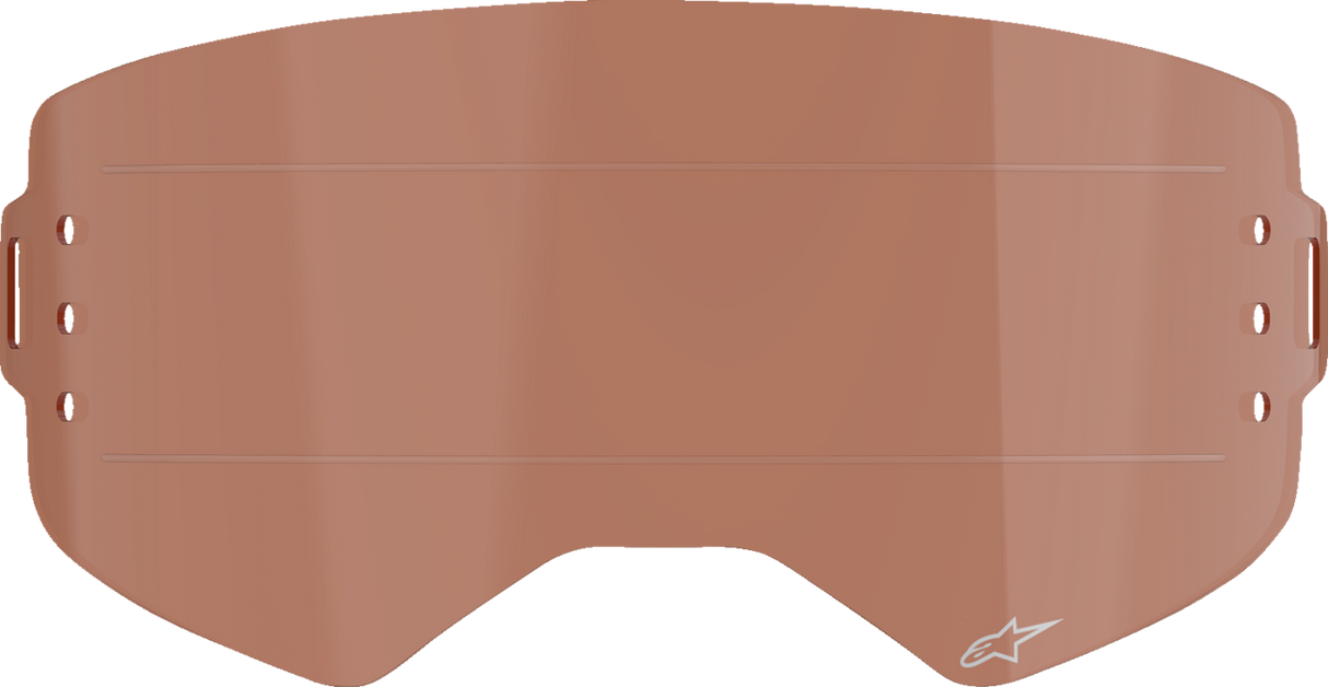 Supertech Roll-Off Goggle Lens - Afterburn