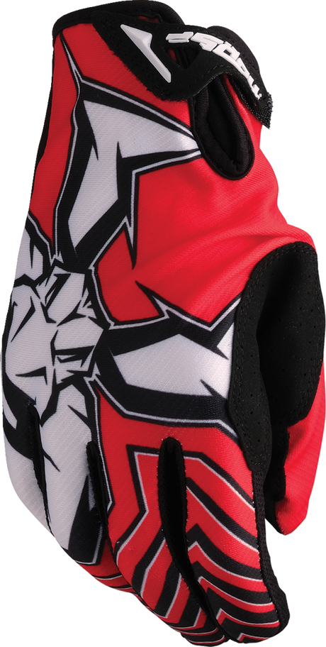 Agroid™ Pro Gloves - Red/Black - XL