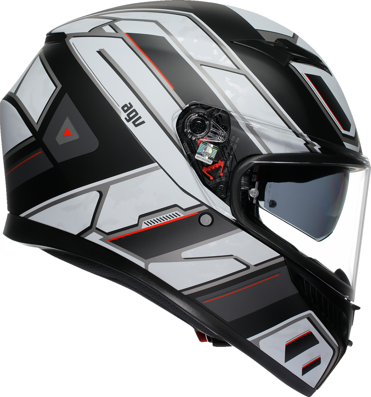 K3 Helmet - Rivia - Matte Black/White - XL