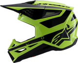SM3 Helmet - Heat - Gloss Yellow Fluo/Black - XL