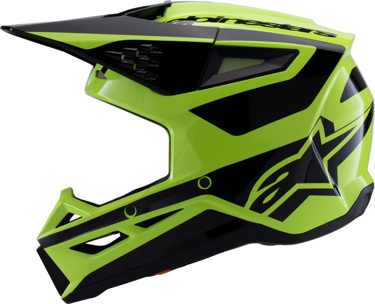 SM3 Helmet - Heat - Gloss Yellow Fluo/Black - 2XL