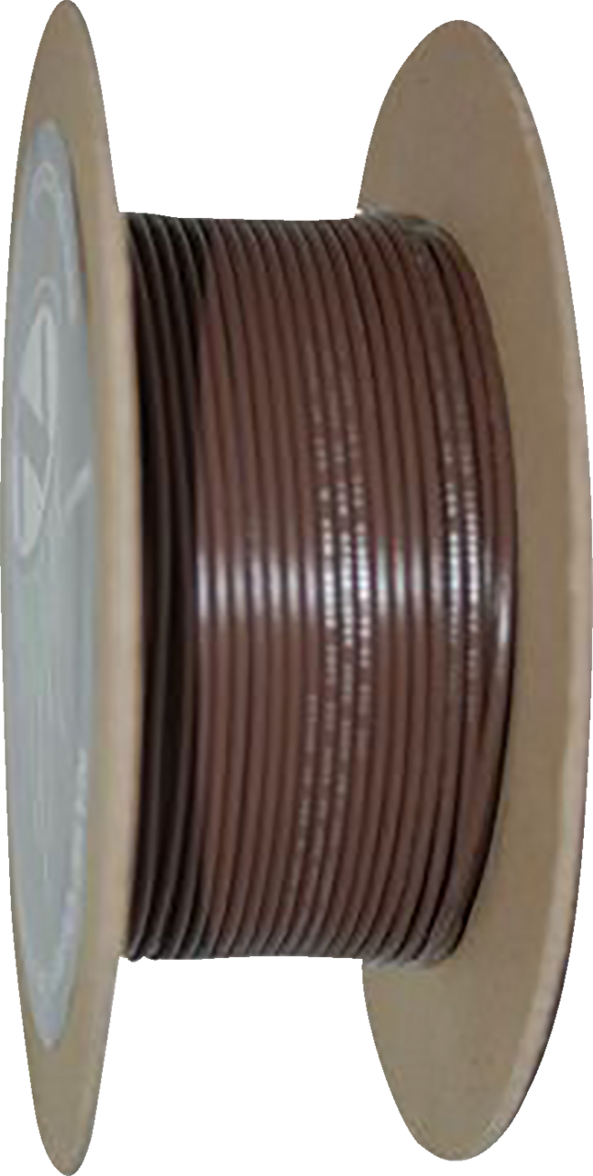 100\' Wire Spool - 20 Gauge - Brown/Black
