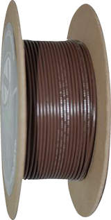 100\' Wire Spool - 20 Gauge - Brown/Black