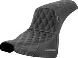 Pro Series SDC Performance Seat - without Backrest - Silver Stitch - FXBB/FXST \'18-\'23 2018 - 2023