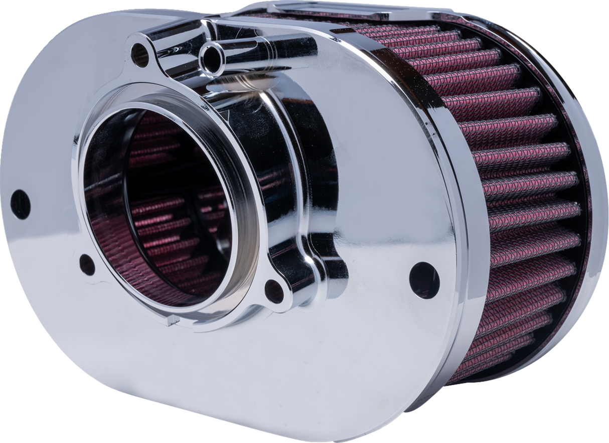 Oval Air Cleaner Kit - Chrome - Touring 2023 - 2024