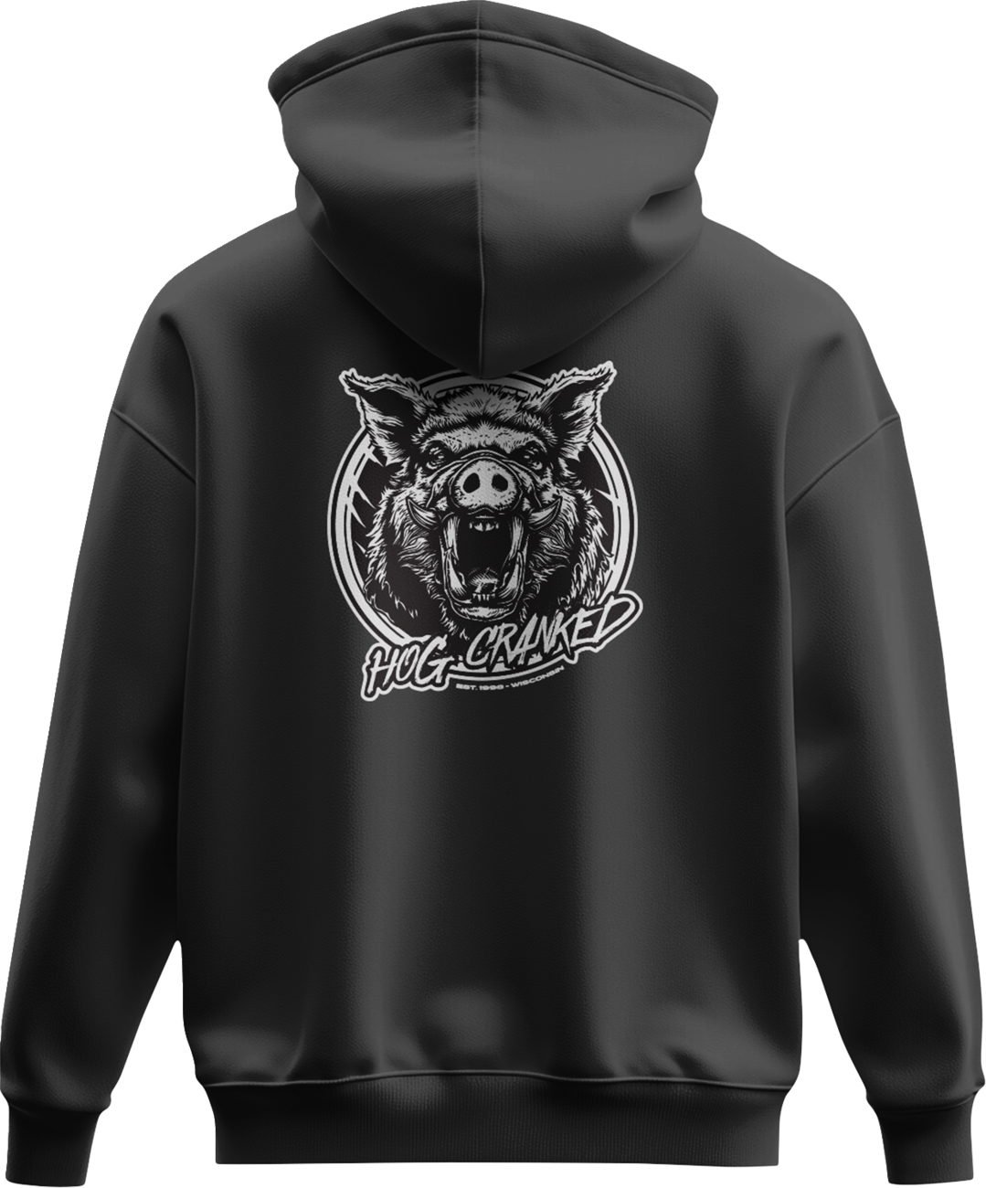 Hog Cranked Hoodie - Black - Small