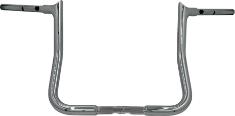 1-1/4\" EZ Install Pointed Top Handlebar - Reduced Reach - 13\" - Chrome 2023 - 2024