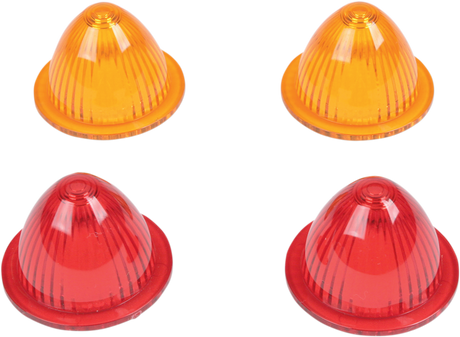 Mini Retro-Style Lens Kit - Amber/Red