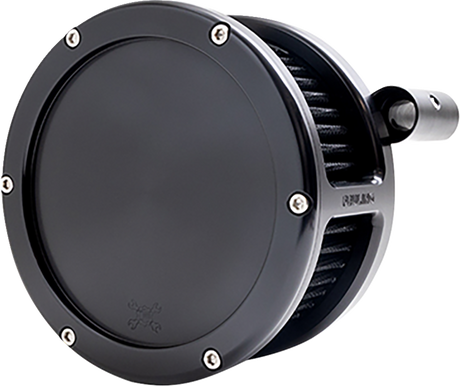 BA Air Cleaner Kit - Black with Black Filter - Twin Cam 1999 - 2017