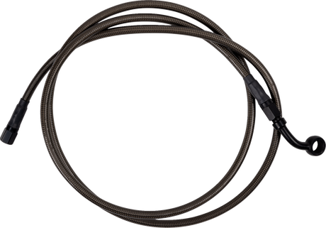 Brake Line - Upper - Carbon Coat w/ Black Fittings - +6\" 2023 - 2024