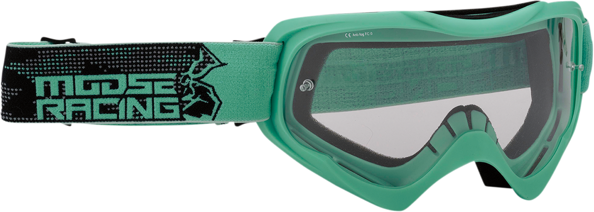 Qualifier Goggle - Agroid - Mint - Clear Lens