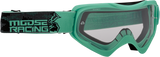 Qualifier Goggle - Agroid - Mint - Clear Lens
