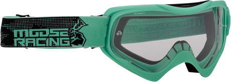 Qualifier Goggle - Agroid - Mint - Clear Lens