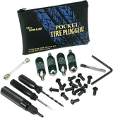 Tire Plugger with CO² Cartridges - Pocket - Kit