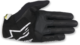 SMX-2 Air Carbon V2 Gloves - Black/White/Fluo Yellow - Small