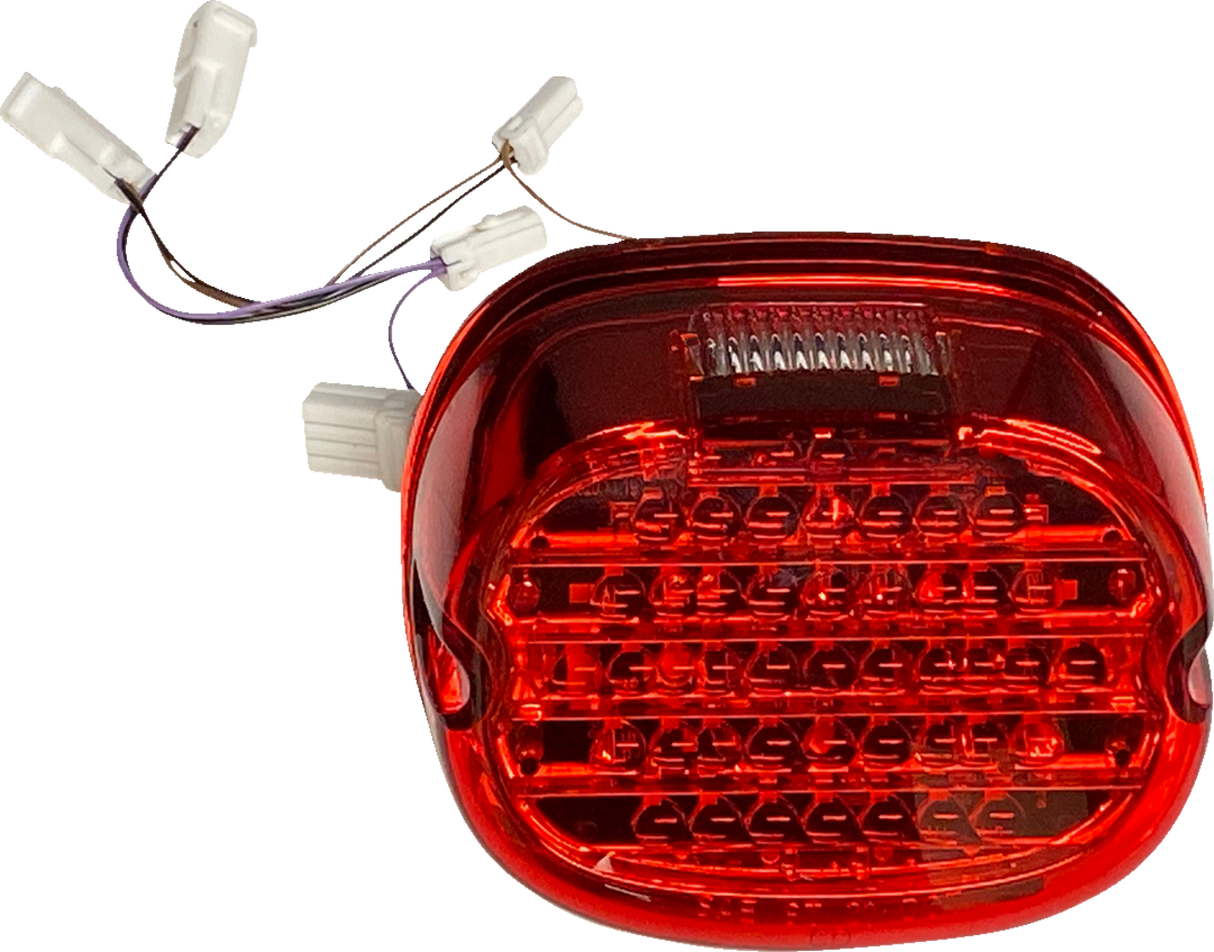 Taillight w/ Integrated Turn Signal - Top Window - Red Lens 1999 - 2024