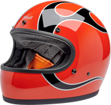 Gringo Helmet - Flames - Competition Orange - XS