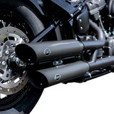 Slash Cut Mufflers - 50 State - Black 2018 - 2020