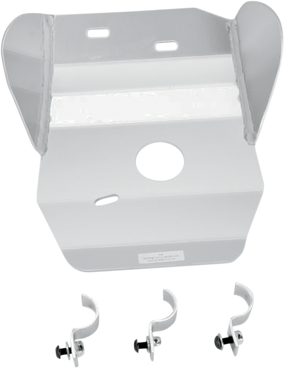 Skid Plate - Silver - Suzuki - RM 250 2001 - 2008