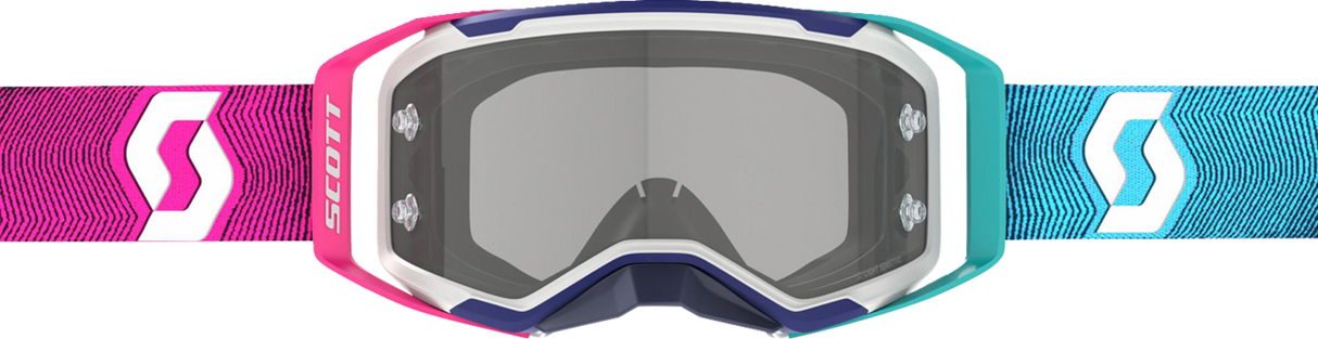Prospect 2.0 LS Goggle - Stealth Blue/Radiant Pink - Light Sensitive - Gray Works Lens