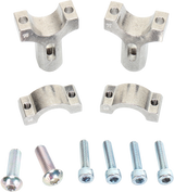 1-1/8\" Mount Clamps for Aluminum Handguards - Silver