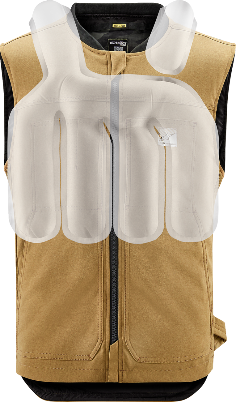 Tech-Air® 3 v2 Canvas Vest - Tan - XS