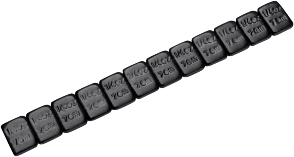 Wheel Weights - Adhesive Stick-On - Black - 1/4 oz - 360 Pack