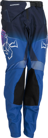 Youth Agroid Pants - Pink/Blue - US 26