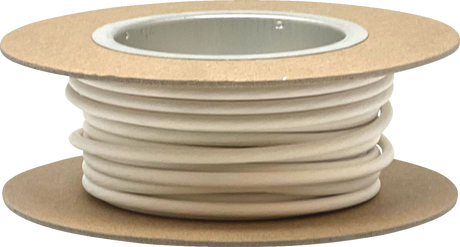 25\' GXL Wire Spool - 10 Gauge - White