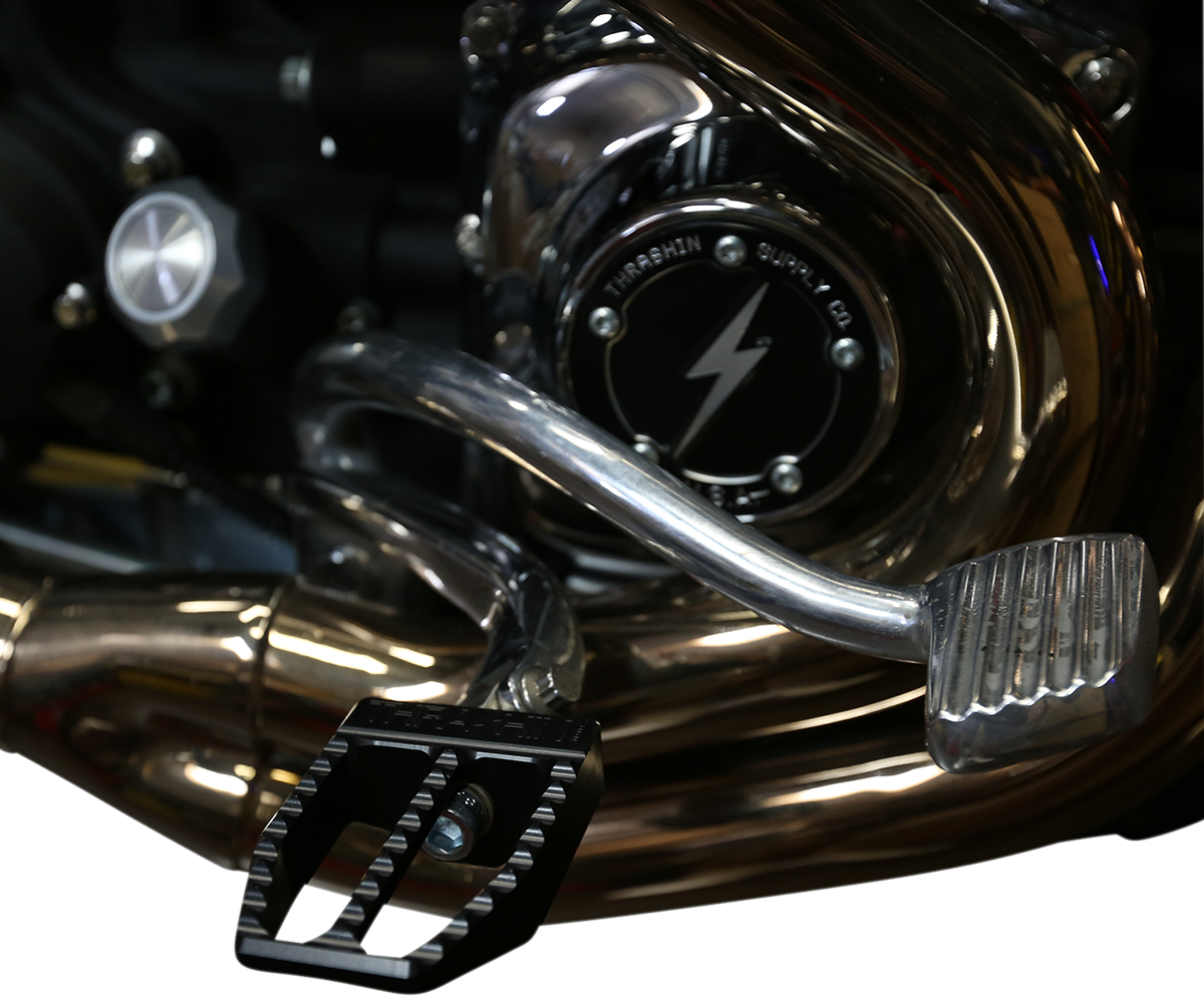 Militant Footpegs - Black - Dyna