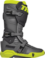Radial Boots - Gray/Fluorescent Yellow - Size 10