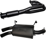 Double Barrel Exhaust System - Ceramic Black 2014 - 2014