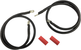 Black Battery Cable Set - \'89-\'92 FL 1989 - 1992