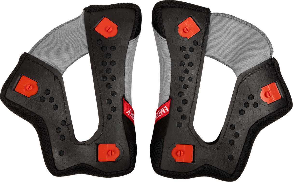 Reflex Sport Cheek Pads - Gray/Black - XS