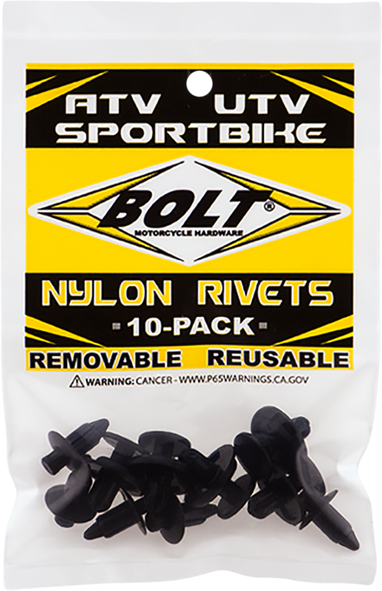 Push/Pry Rivets - M7 - 10 Pack