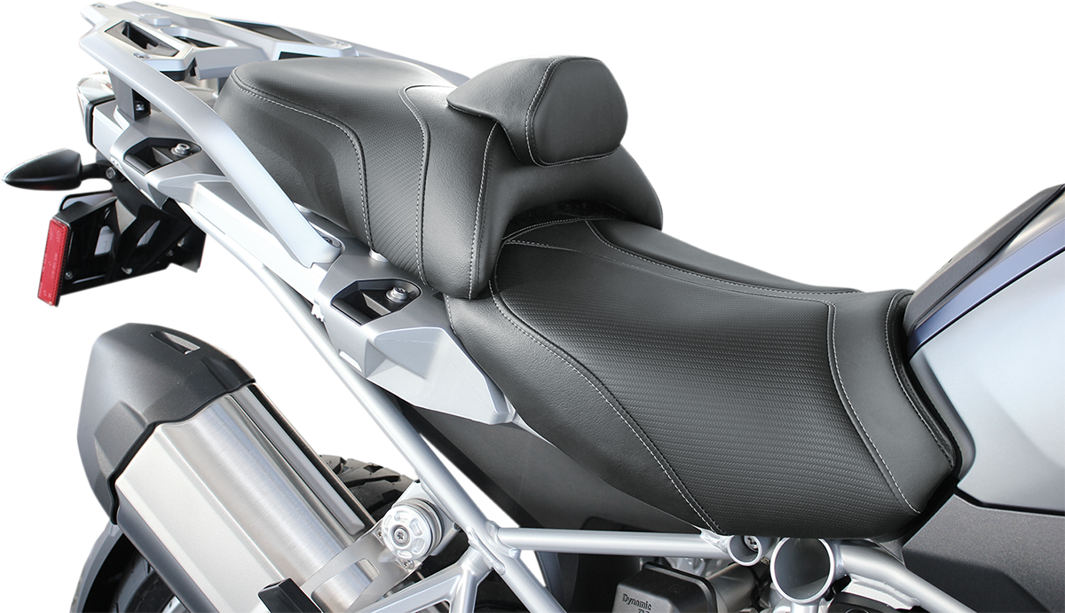 Adventure Tour Seat - Standard - Lumbar Backrest - Black - R1200GS \'13-\'19 2013 - 2019