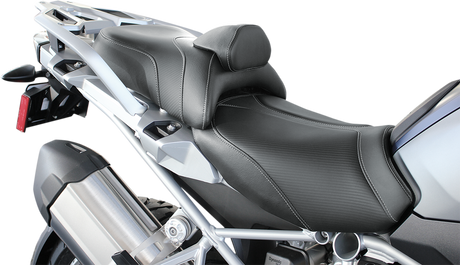 Adventure Tour Seat - Standard - Lumbar Backrest - Black - R1200GS \'13-\'19 2013 - 2019