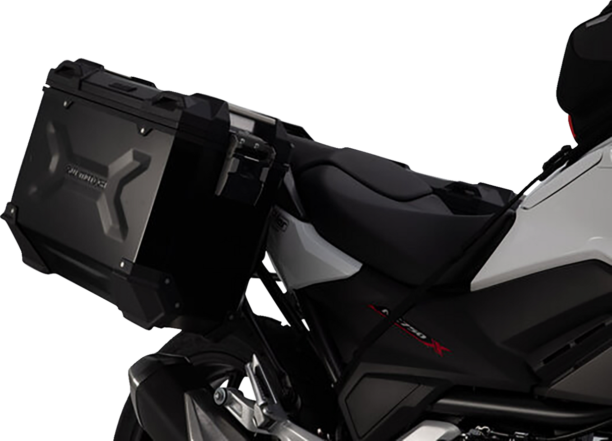 TRAX ADV Aluminum Case System - Black - Honda NC750 \'16-\'20 2016 - 2020