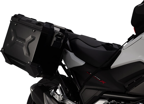 TRAX ADV Aluminum Case System - Black - Honda NC750 \'16-\'20 2016 - 2020