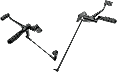 Forward Control - 2\" Extended - Black - XL 2004 - 2013