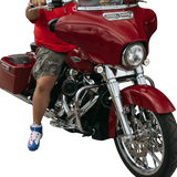 LED Vent Insert - Amber/White - Chrome w/ Stainless Mesh 2014 - 2024