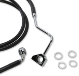 Brake Line - Front (Upper) - Black - +6\" 2015 - 2022