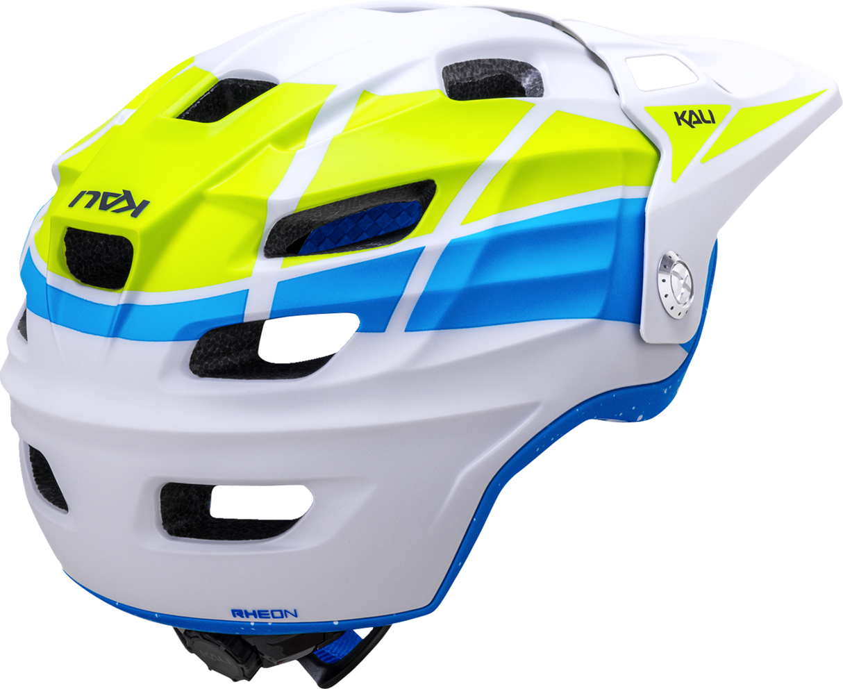 Maya 3.0 Helmet - LTD Race - Matte Gray/Lime/Blue - L/XL