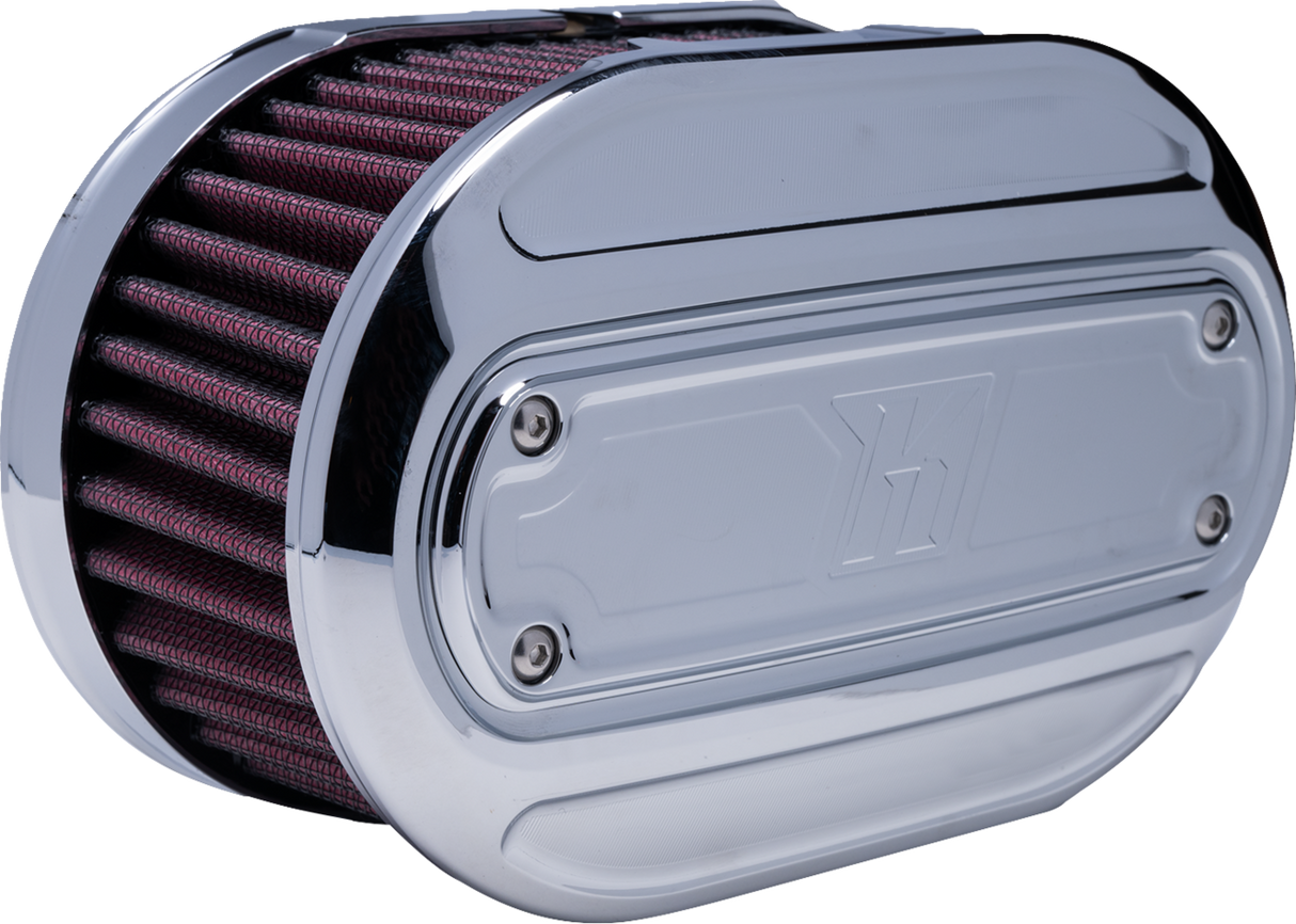 Oval Air Cleaner Kit - Chrome - Touring 2023 - 2024