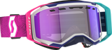 Prospect 2.0 SMB Goggle - Stealth Blue/Radiant Pink - Dual - Light Sensitive - Blue Chrome Lens