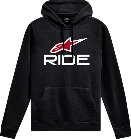 Ride 4.0 Hoodie - Black/Red/White - XL