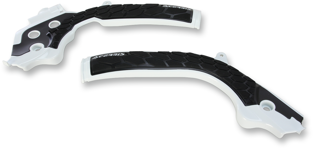 X-Grip Frame Guards - White/Black - Husqvarna | KTM 2016 - 2019