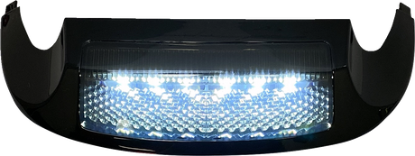 LED Front Fender Tip - White LED/Clear Lens - Black 2014 - 2024