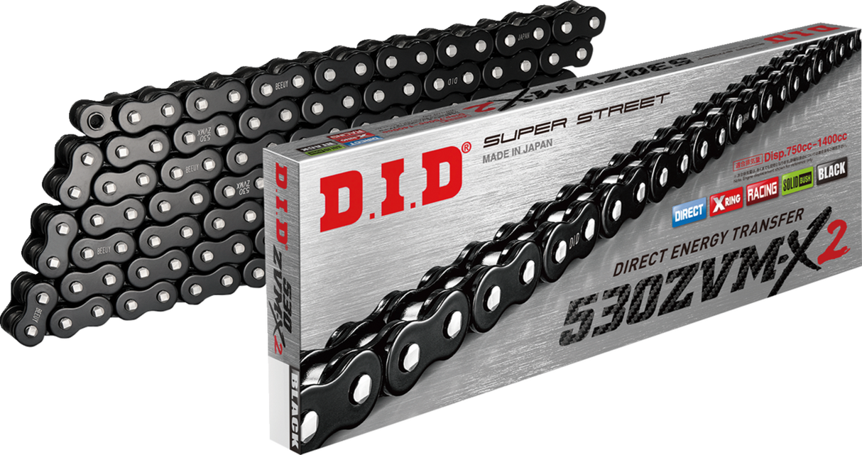 530 ZVM-X2 Chain - Black - 120 Links