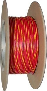 100\' Wire Spool - 20 Gauge - Red/Yellow